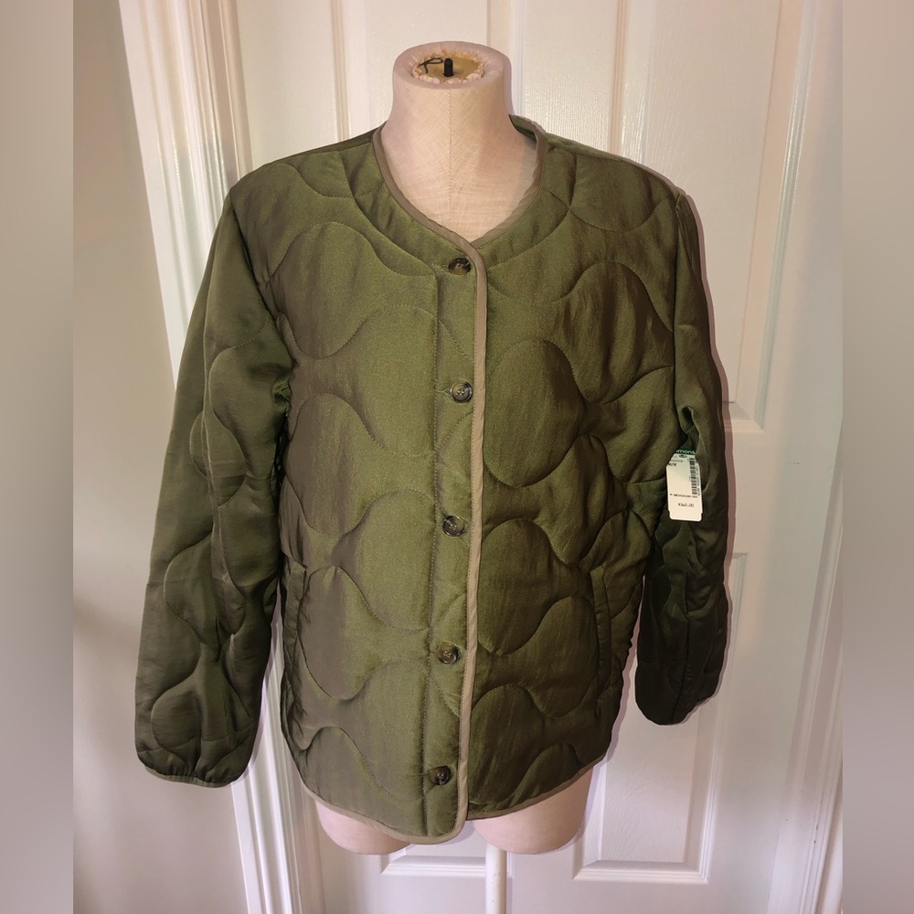 Brixton Olive Quilted Women's Jacket